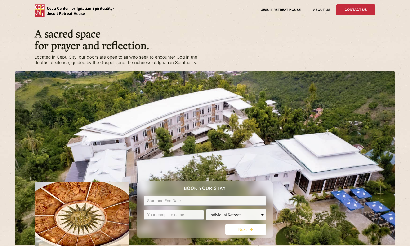 Booking Confirmed - Cebu Center for Ignatian Spirituality - Jesuit ...